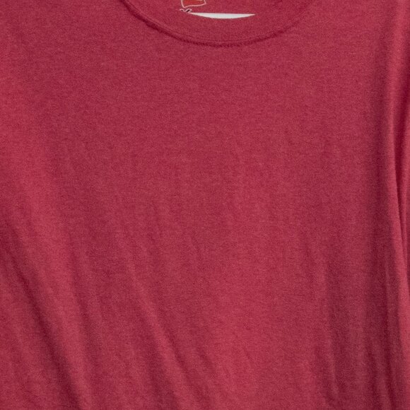 Hanes Tagless Red Crewneck T-Shirt Men’s 2XL - Picture 3 of 8